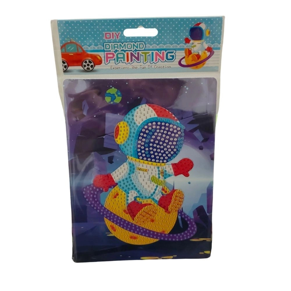 Pack Of_2 Diamond Painting Kit - Space Man |   Cardboard  |   Stationery | 2+ Years Main image