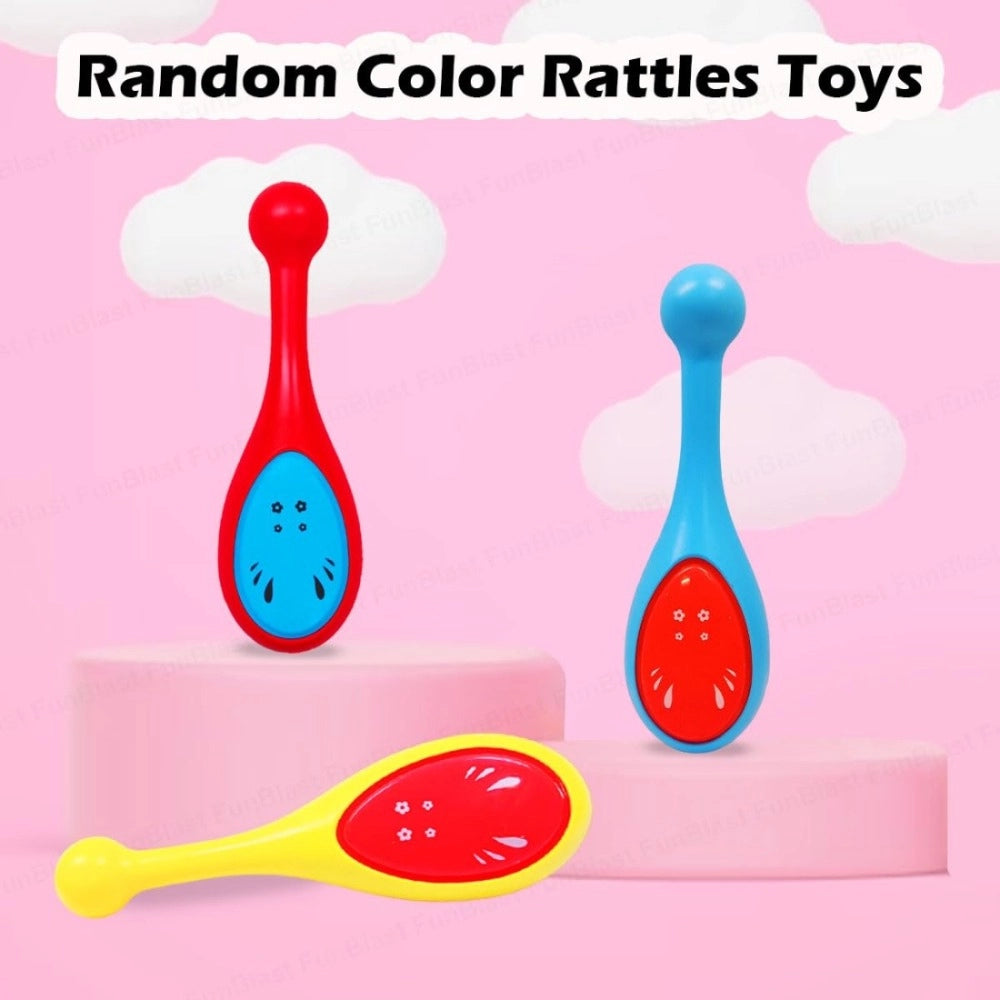 Pack Of_2 2 pcs set Tim rattle | Plastic | Toys | 3+ Months Secondary image