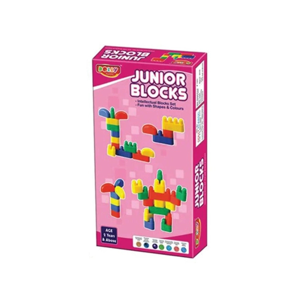Junior Blocks | ‎Plastic | Educational Toys | 3+ Years Main image