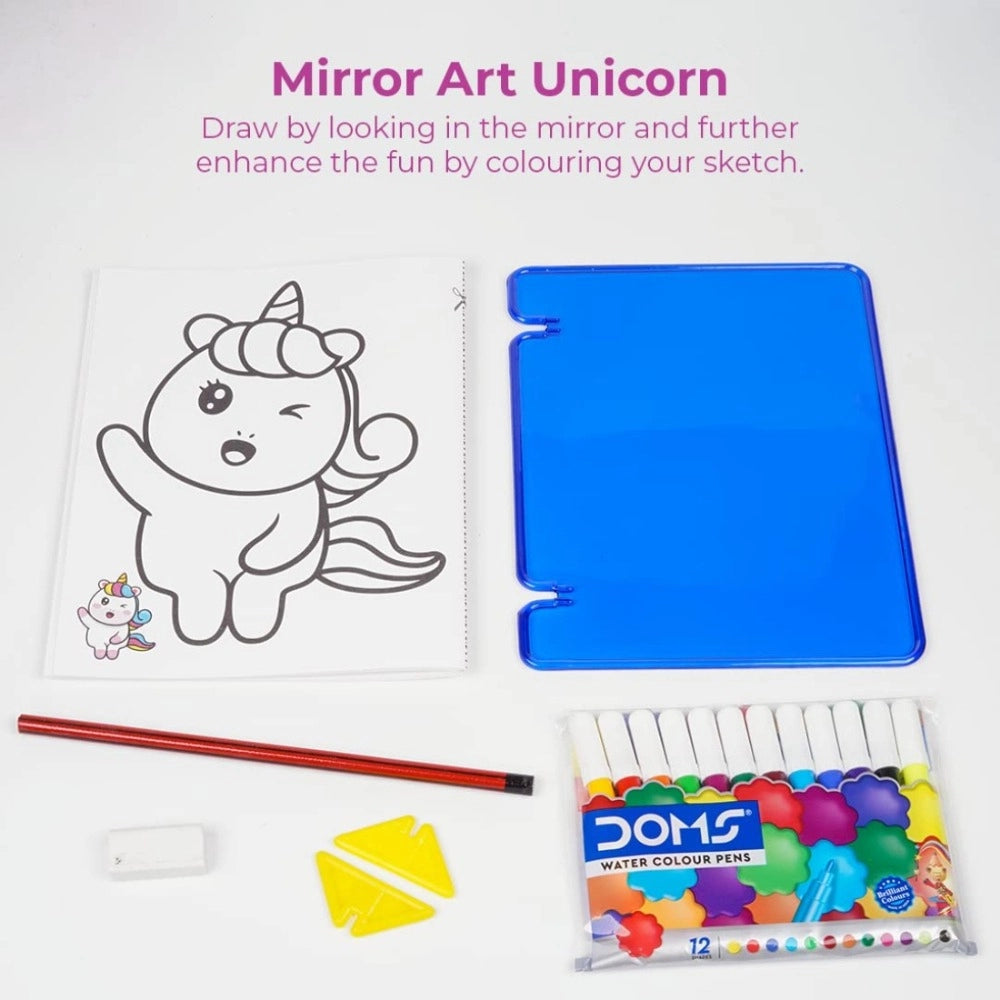 Mirror Art | Cardboard | Educational Toys | 3+ Years Secondary image