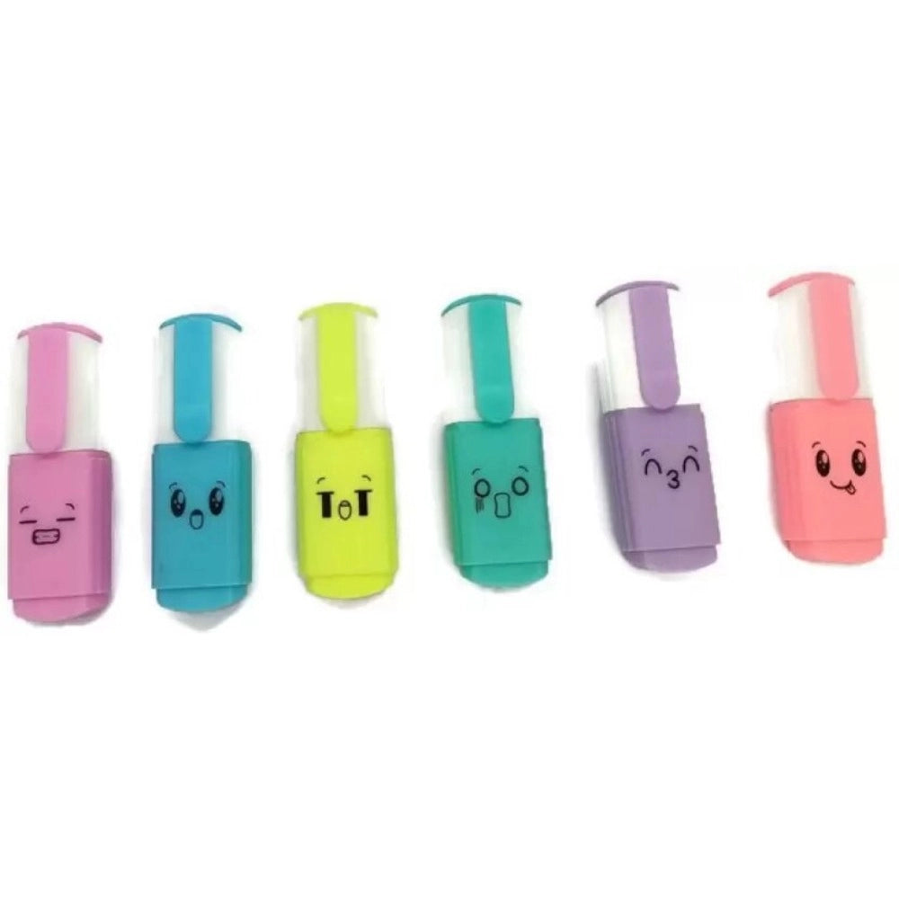 Unique small Size highlighter marker pen | Plastic | Stationery | 3+ Years Secondary image