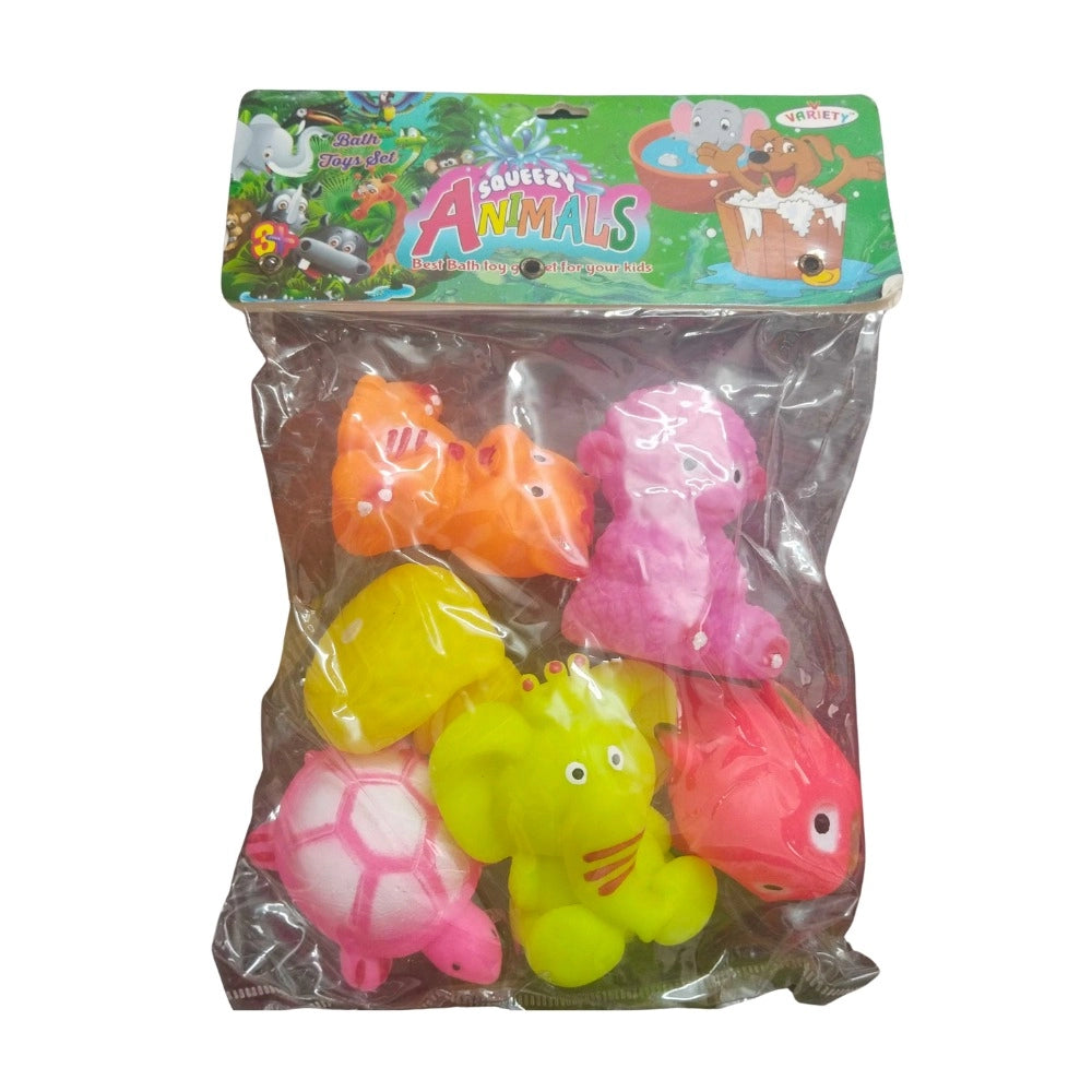 Domestic Mixed Animal Chu Chu Toys |   Rubber  |   Toys| 6+ Months Main image