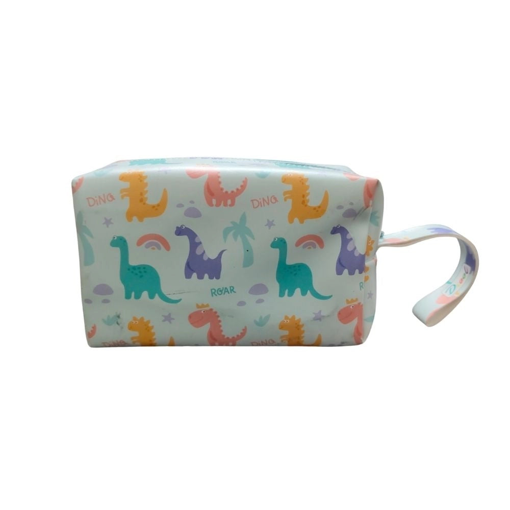 Pouch - Dinosaur Theme |   Canvas  |   Stationery | 3+ Years Main image