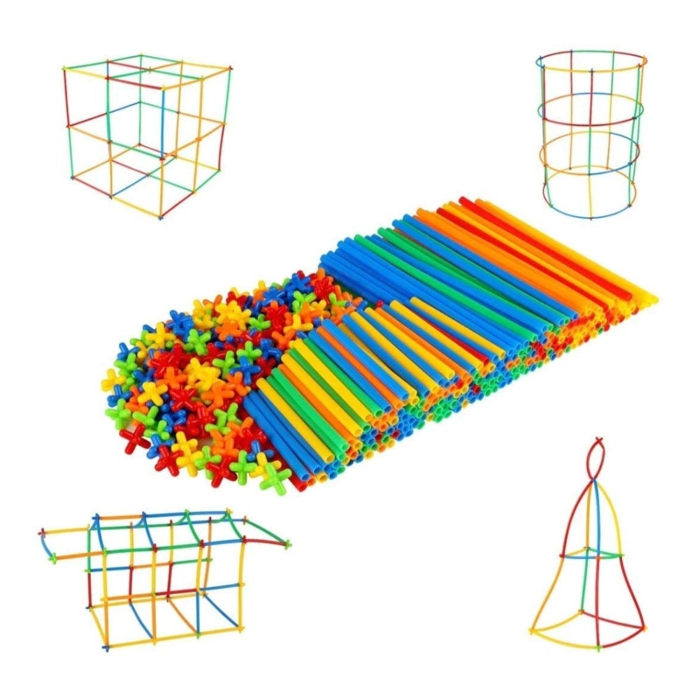 Pipe Block (Straw) | Plastic | Toys | 3+ Years Main image
