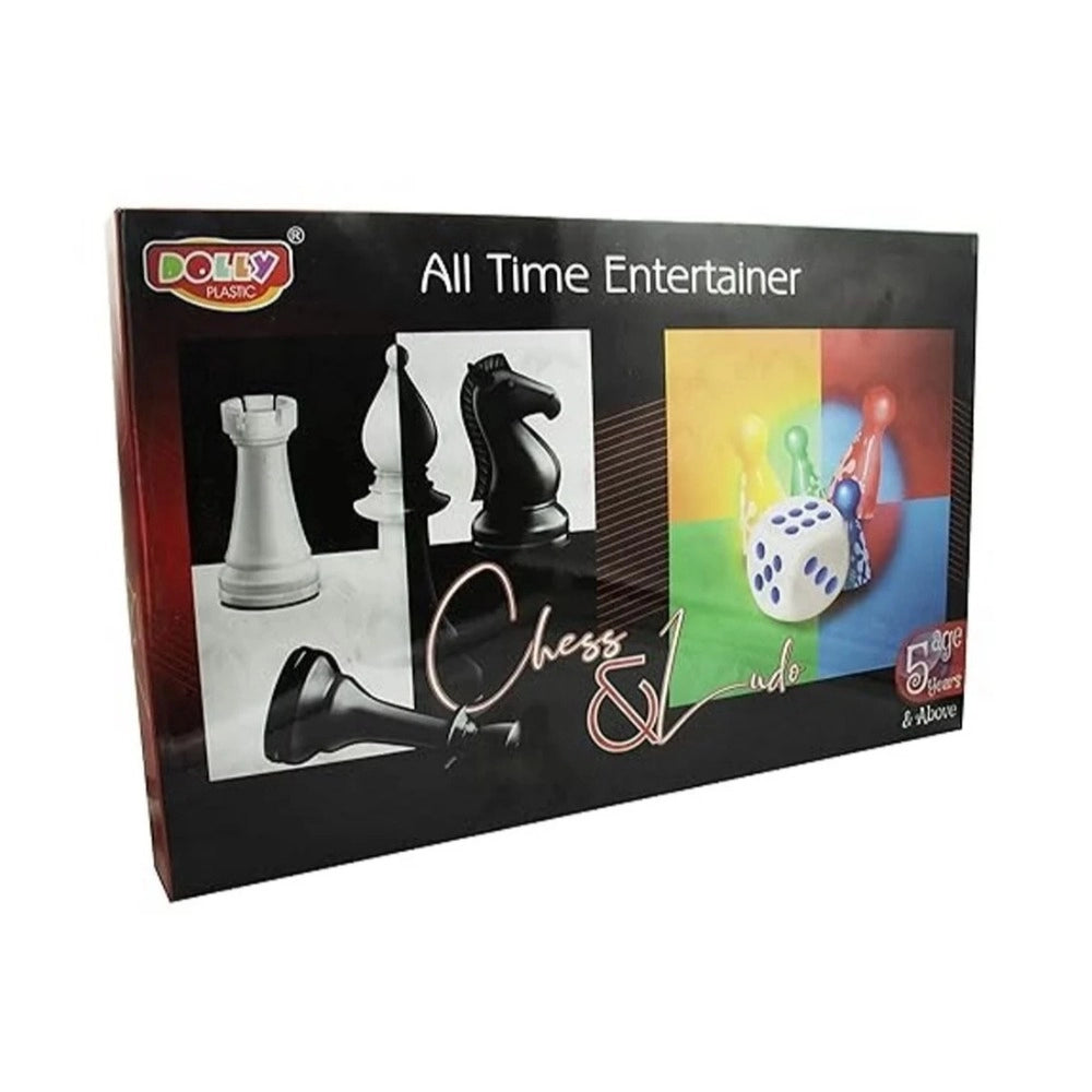 All Time Entertainer Chess&amp;Ludo |  Paper, Plastic Toys |  Board Games | 5+ Years Main image