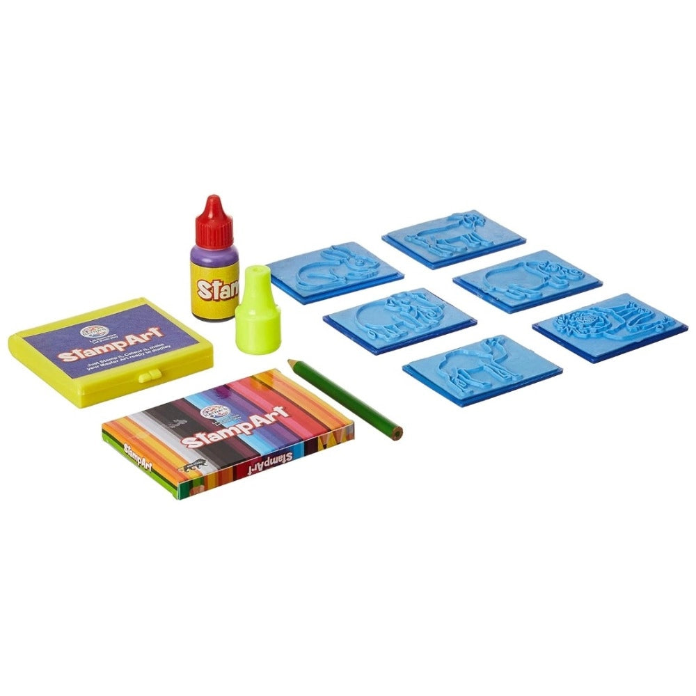 Stamp Art-Animal | Plastic | Educational Toys | 4+ Years Secondary image