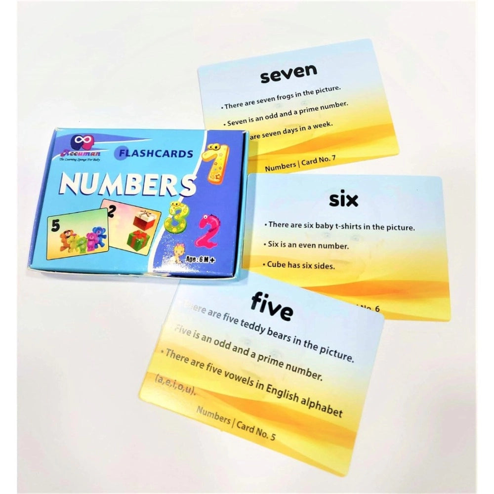 Flash Card-Number | Plastic | Educational Toys | 6+ Months Secondary image
