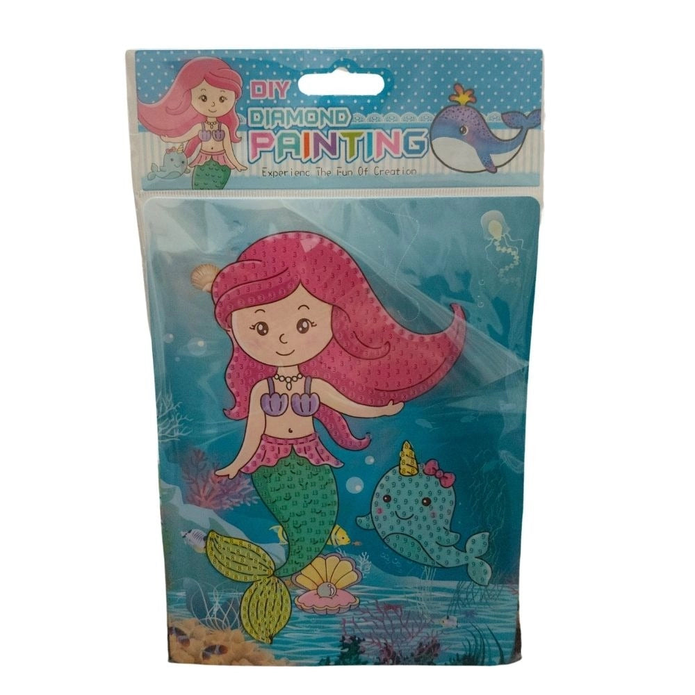 Pack Of_2 Diamond Painting Kit - Mermaid |   Cardboard  |   Stationery | 2+ Years Main image