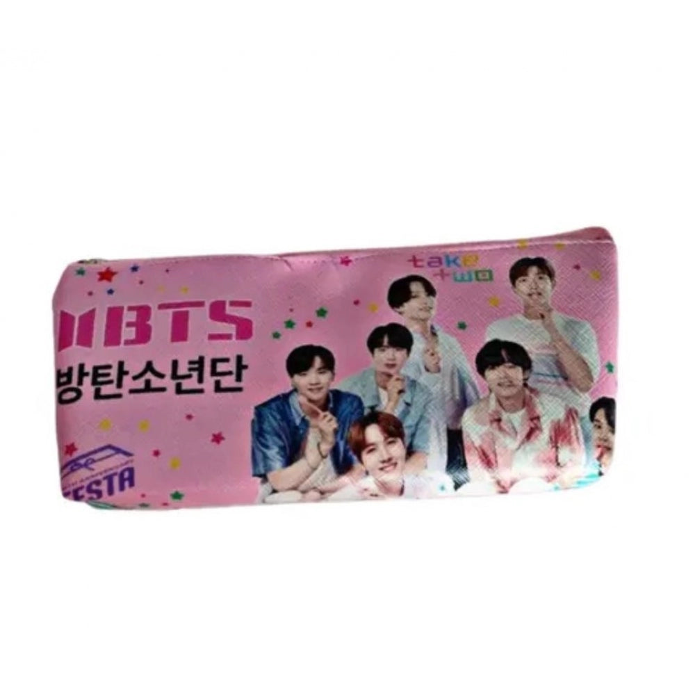 Pack Of_2 Pencil Pouch - BTS | Canvas | Stationery | 3+ Years Main image