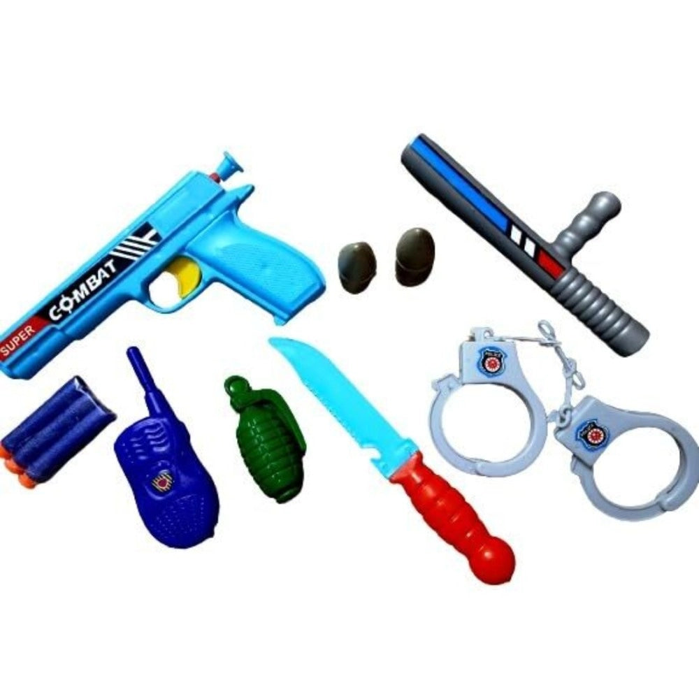 8_Pcs Set Chor Police | Plastic | Toys | 5+ Years Main image