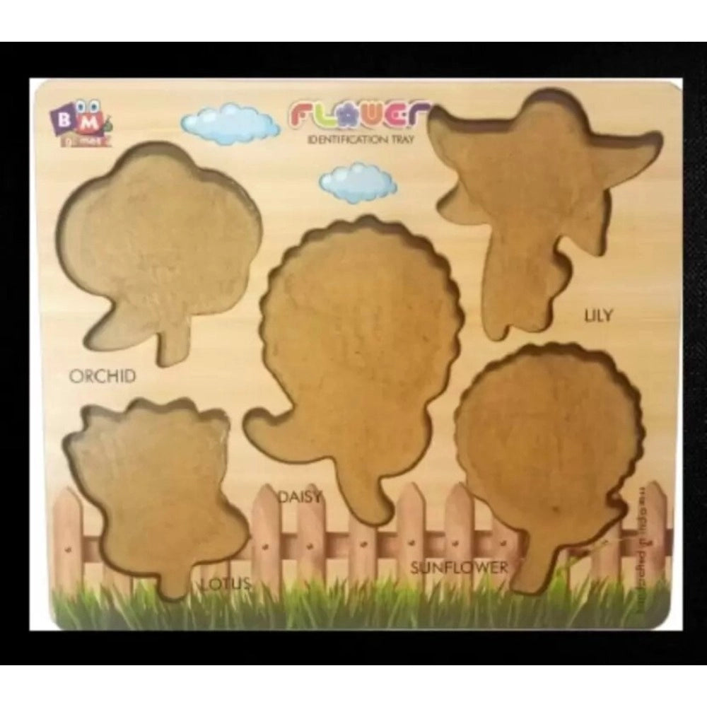 Wooden Puzzle - Flowers | Wood | Educational Toys | 3+ Years Secondary image