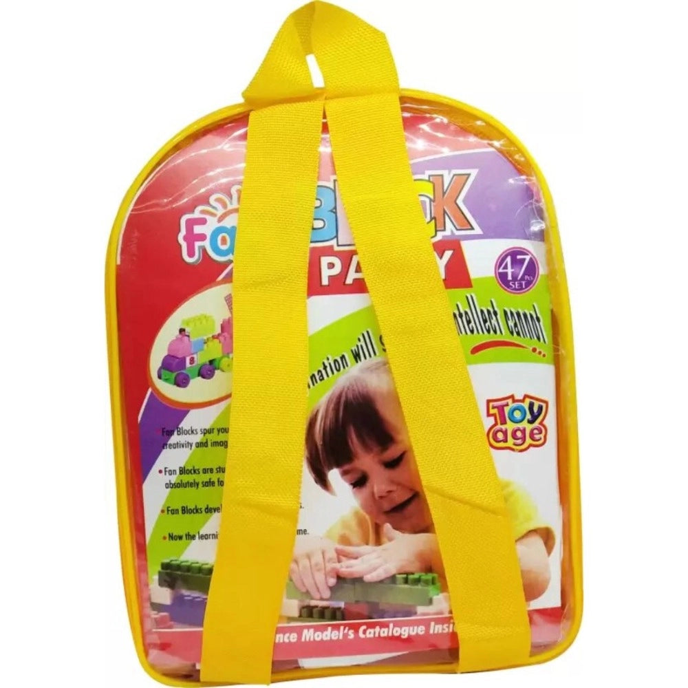 Fan Building Blocks | Plastic | Educational Toys | 3+ Years Secondary image