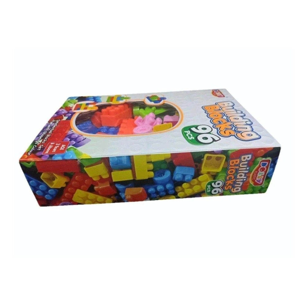 96_Pcs Set Building Blocks | Plastic | Educational Toys | 3+ Years Secondary image