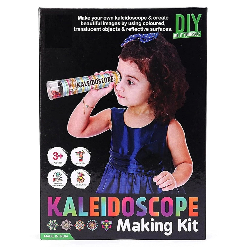 Kaleidoscope Making Kit| Cardboard | Creative Toys | 5+ Years Main image