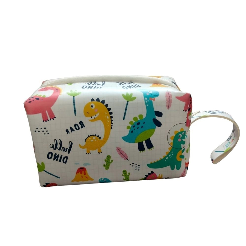 Pouch - Dinosaur Theme |   Canvas  |   Stationery | 3+ Years Main image