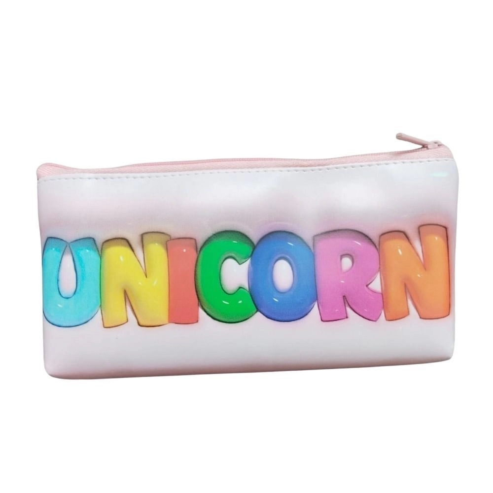 Unicorn Pencil Pouch |   Canvas  |   Stationery | 3+ Years Secondary image