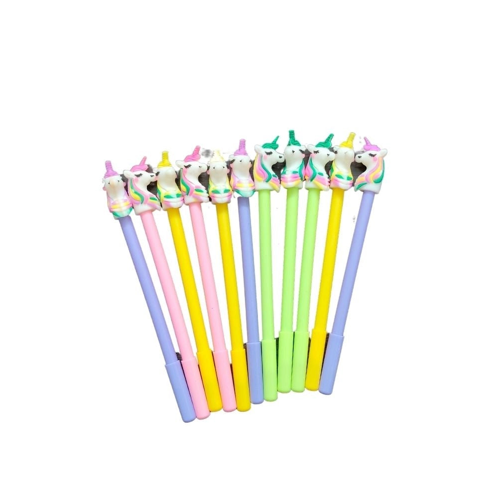 12_Pcs Set Unicorn Pencil |   Plastic  |   Stationery | 3+ Years Secondary image