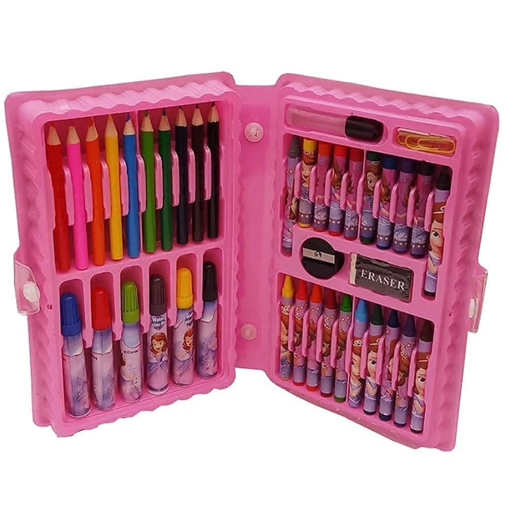 Art&amp;Craft Crayon Color Oil Pestal Sketch Pan Water Color With Brush 42 Pcs Color Set | Plastic | Toys | 5+ Years Main image