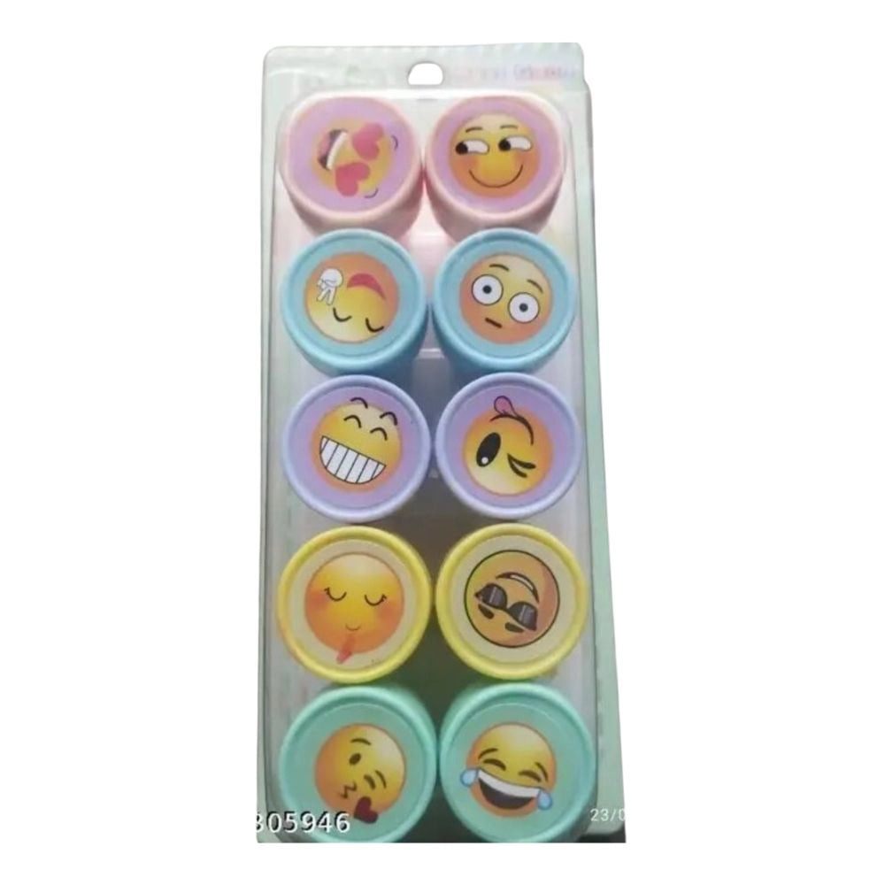 Emoji stamp set | Plastic | Stationery | 3+ Years Main image