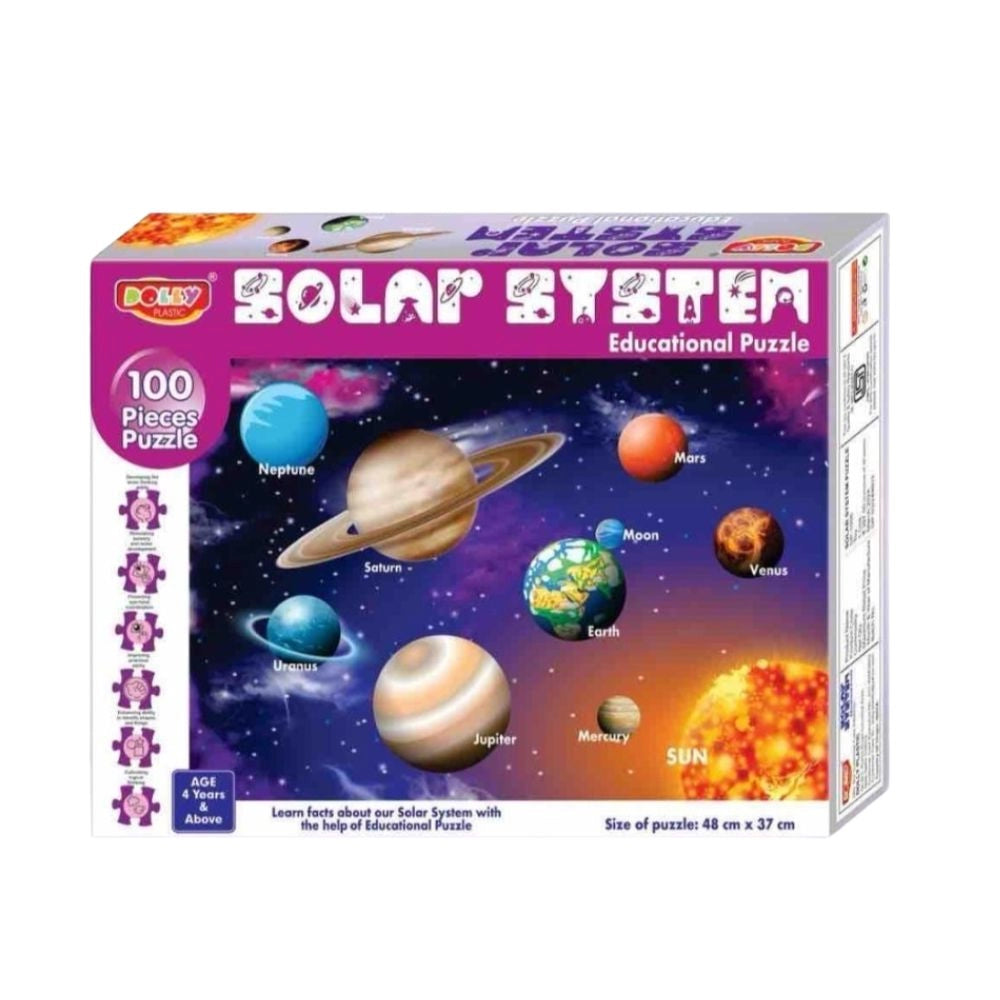 Solar System Puzzle | Cardboard | Educational Toys | 3+ Years Main image