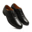 Generic Men's Casual Faux Leather Solid Lace-Up Formal Shoes (Black)
