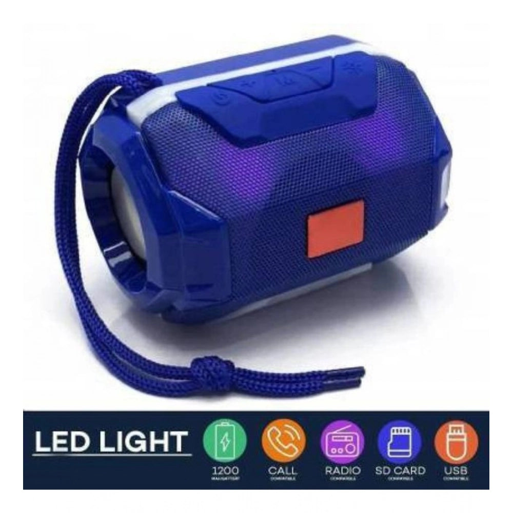 Generic Plastic Rubber Wireless A005 Bluetooth Speaker (Blue) Main image