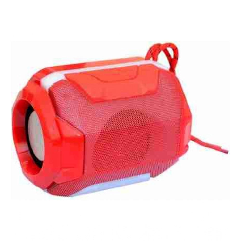 Generic Plastic Rubber Wireless A005 Bluetooth Speaker (Red) Main image