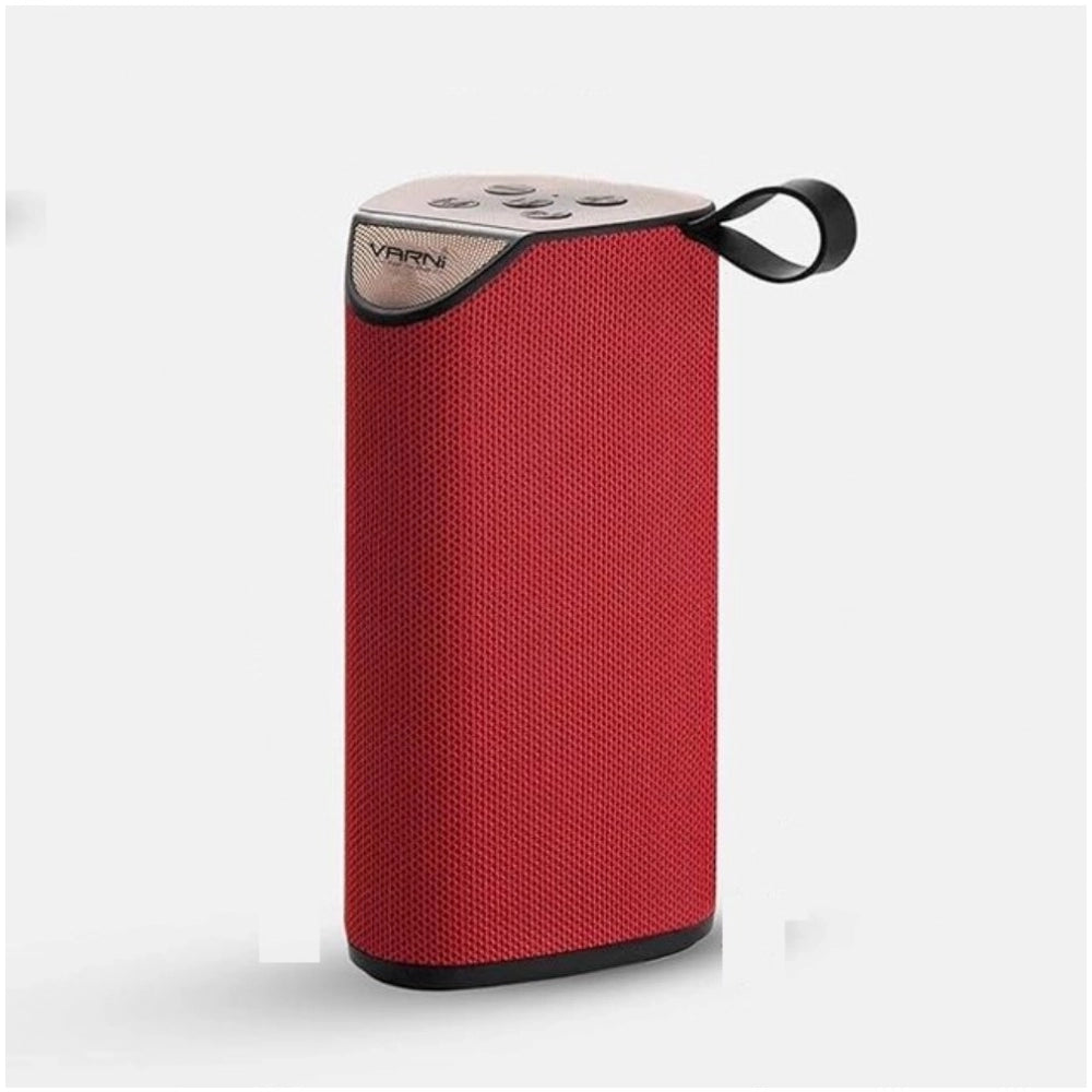 Generic Plastic Rubber Wireless TG111 Bluetooth Speaker (Red) Secondary image