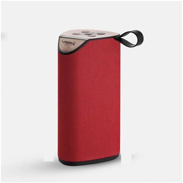 Generic Plastic Rubber Wireless TG111 Bluetooth Speaker (Red)