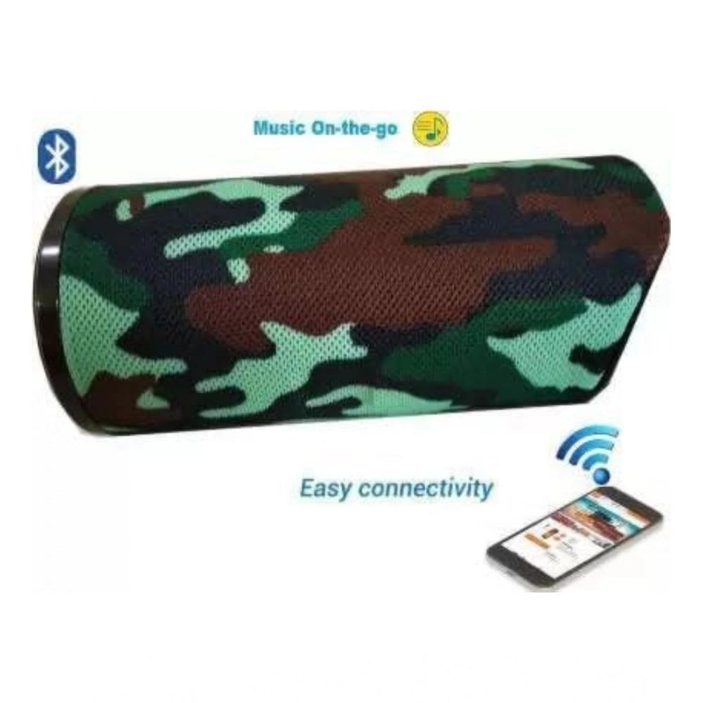 Generic Plastic Rubber Wireless TG113 Bluetooth Speaker (Foji) Secondary image