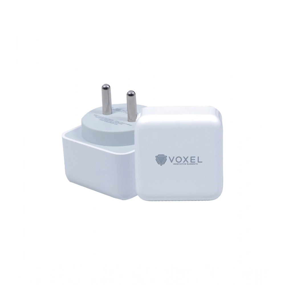 Generic VOXEL 25 Watt ' C ' Port PD Charger AB Plastic (White) Main image