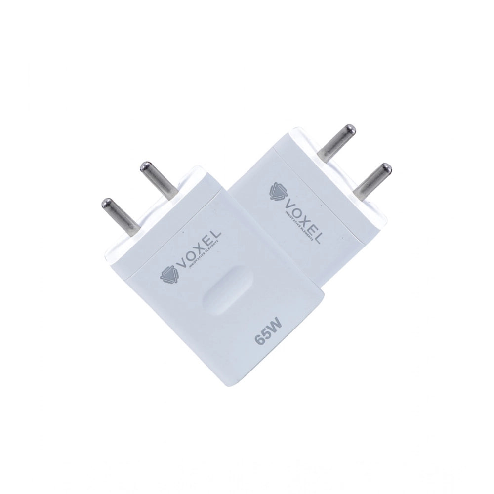 Generic VOXEL 65 Watt Usb Fast Charger AB Plastic (White) Main image