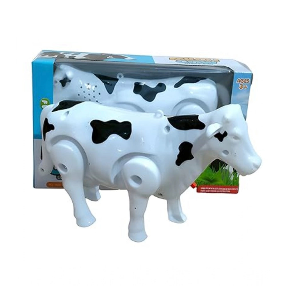 Generic Plastic Electric Milk Cow Moving Legs And Shake Tail (Multicolor ) Secondary image