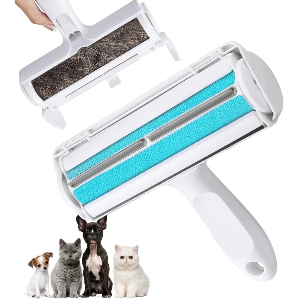 Generic Plastic Dog Hair Remover Roller (Blue) Main image