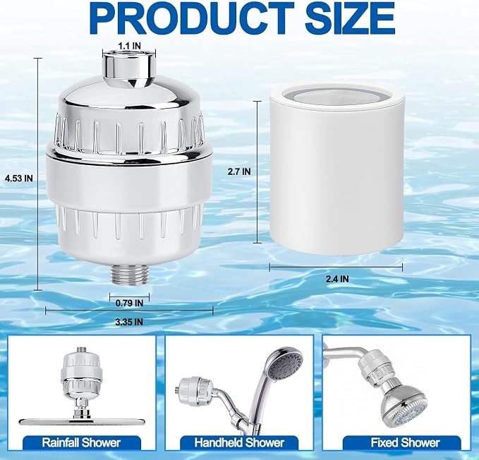 15 Stage Filtered Shower Head Secondary image