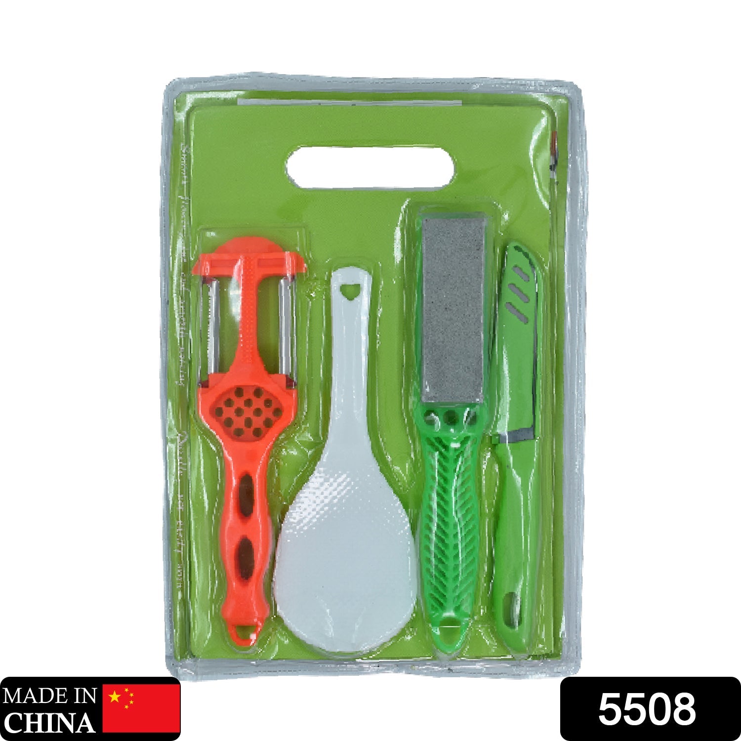 Chopping Board with Knife Set – Multipurpose Kitchen Tool | Cisora Secondary image