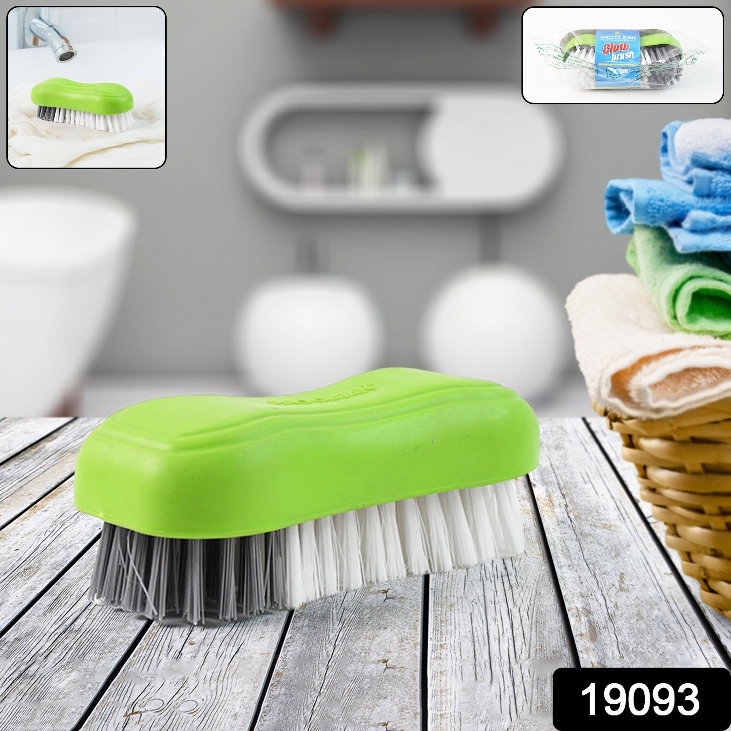 Cloth Washing Brush – Durable Multi-Purpose Laundry Scrubbing Tool Secondary image
