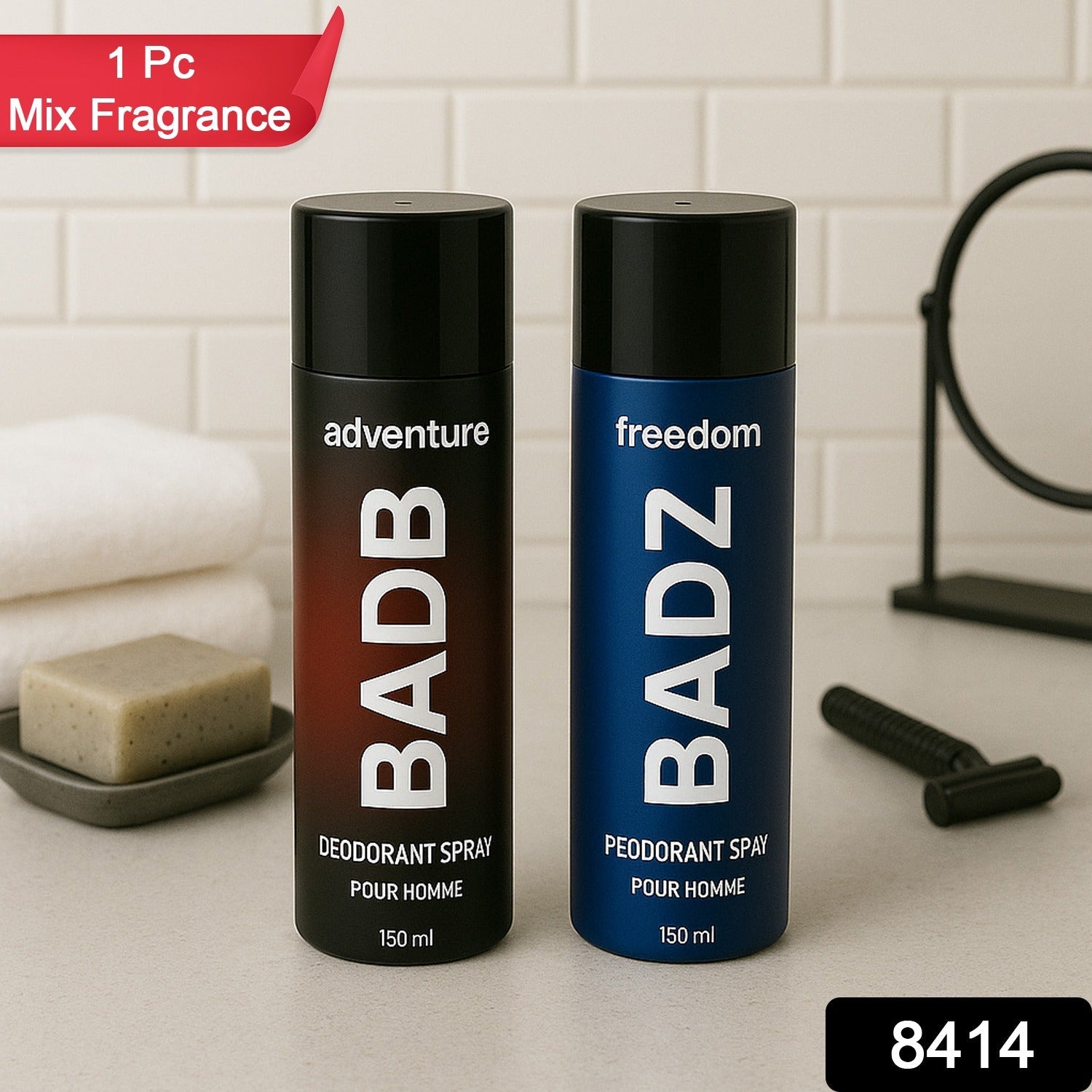 Men’s Deodorant Body Spray 150ml – Long-Lasting Freshness Secondary image