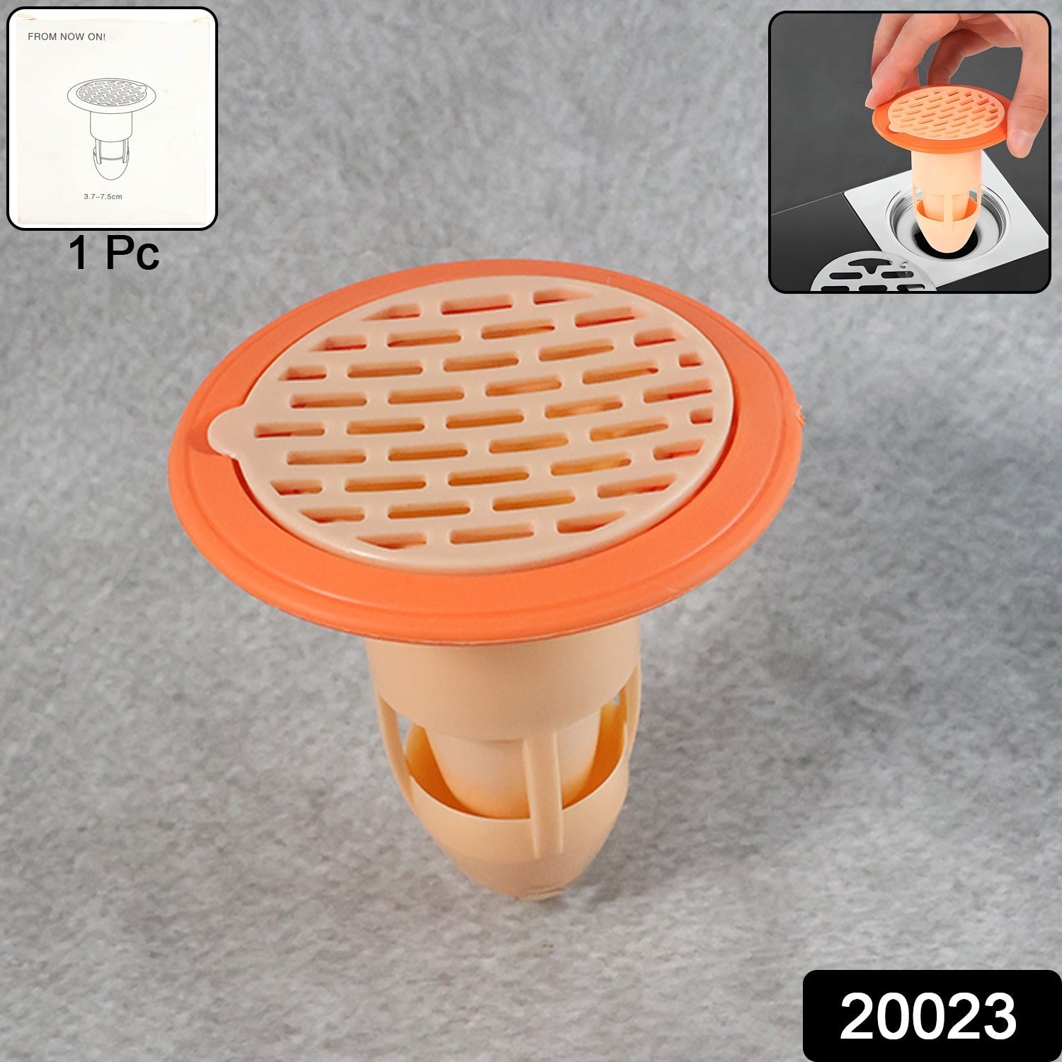 Plastic Drain Strainer – Efficient Hair Catcher for Bathroom & Kitchen Secondary image