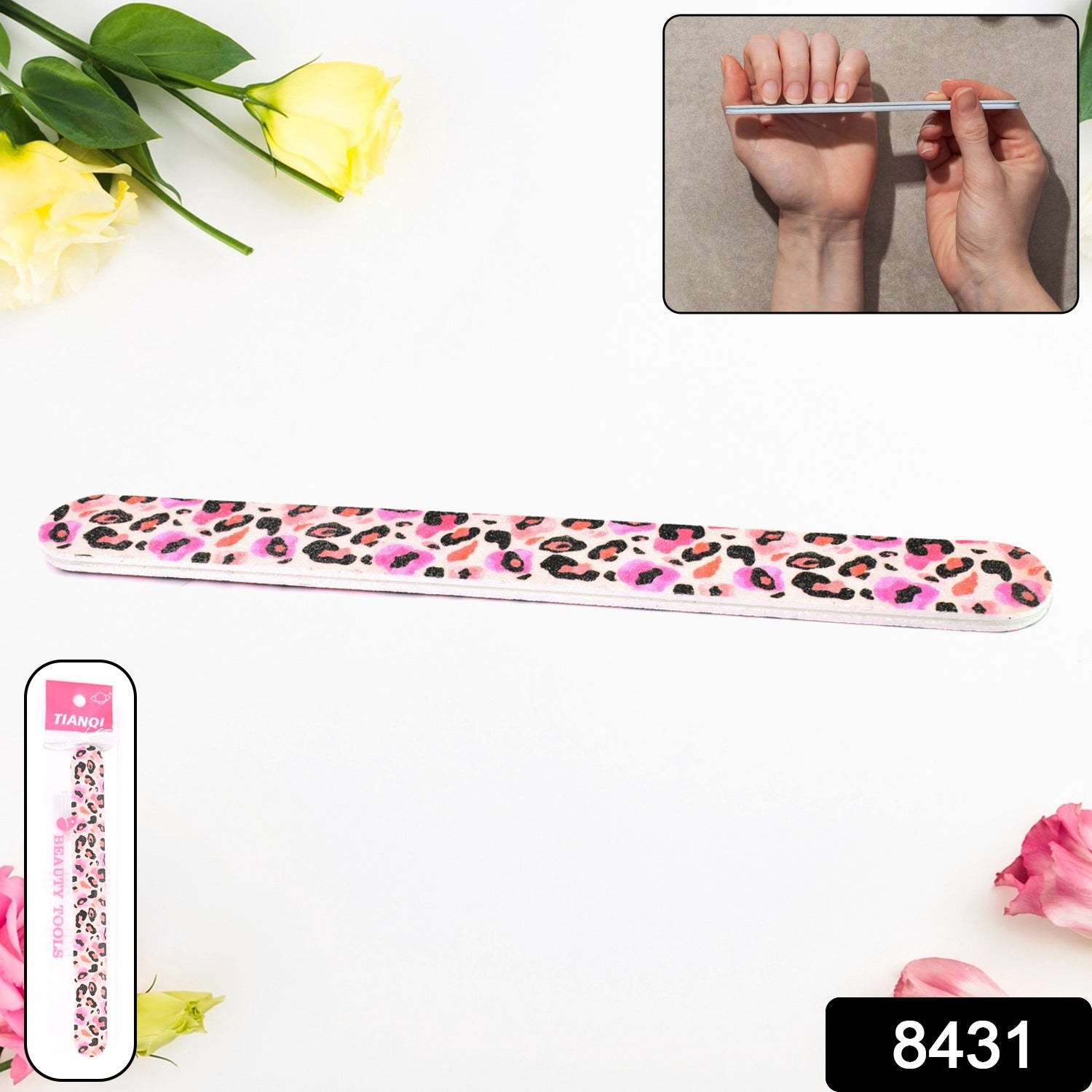 Professional Nail File – Double-Sided for Precise Nail Shaping | Velvet Wellness Secondary image