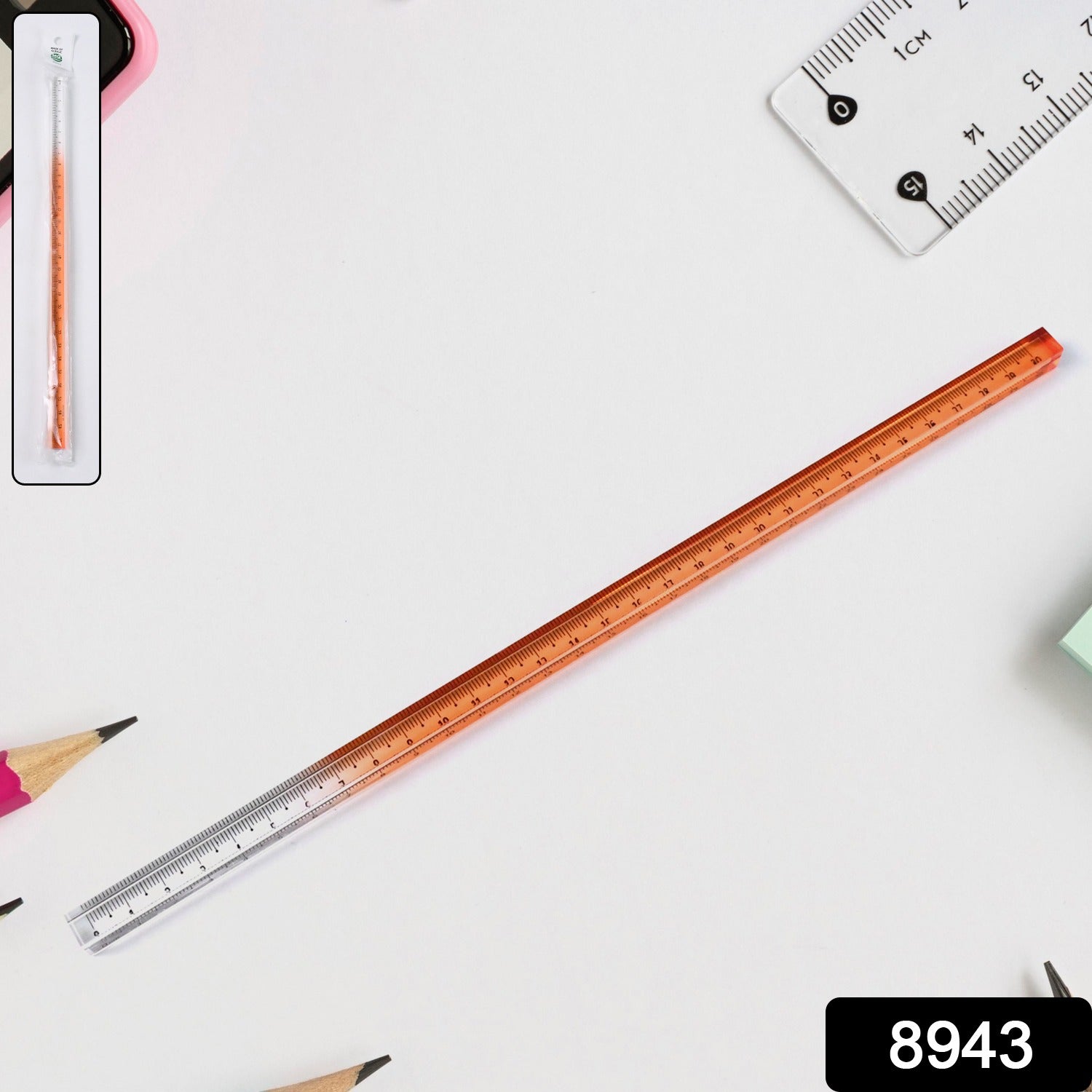 Acrylic Rulers – Precise 30 cm Measurement for Crafts & Learning Secondary image