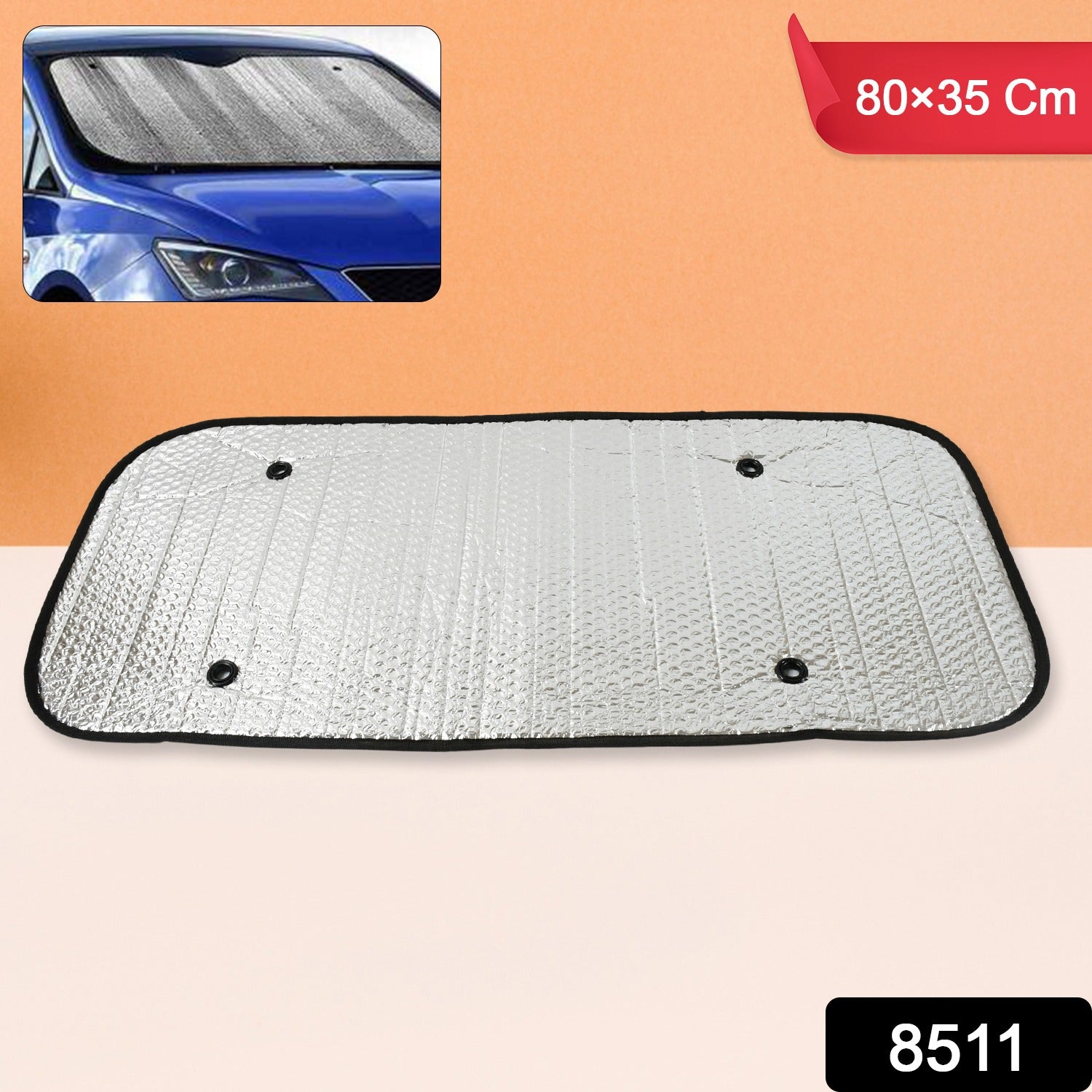Car Windshield Sun Shade – UV Protection & Cool Car | Secondary image