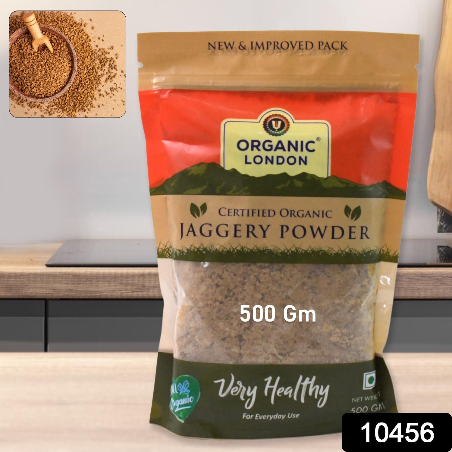 Organic Jaggery Powder – Healthy Natural Sweetener 500g Secondary image