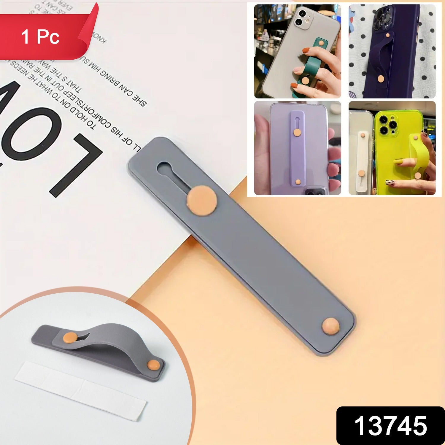 Phone Finger Holder – Secure Silicone Grip & Kickstand | Gambit Secondary image