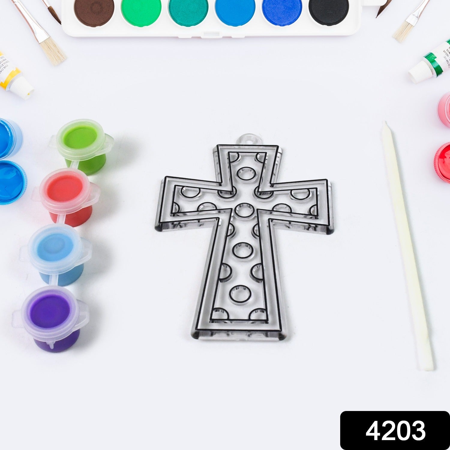 Acrylic Paint by Number Kit for Adults – 4 Colors | Craftily Secondary image