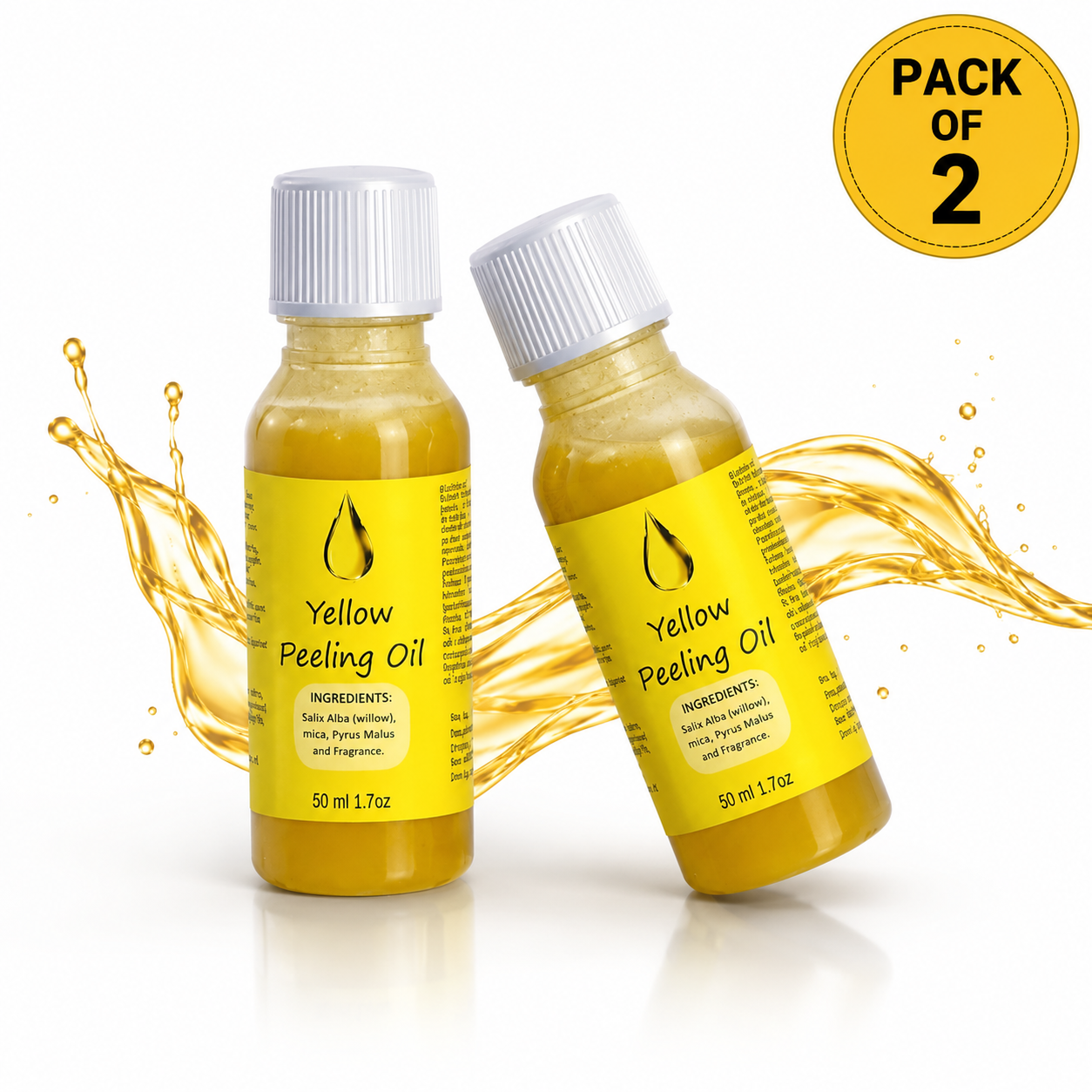 Yellow Peeling oil (Pack of 2) Secondary image