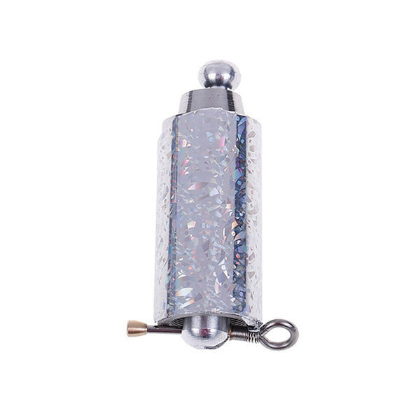 Extended silver magic cane, perfect for illusionists and stage acts.