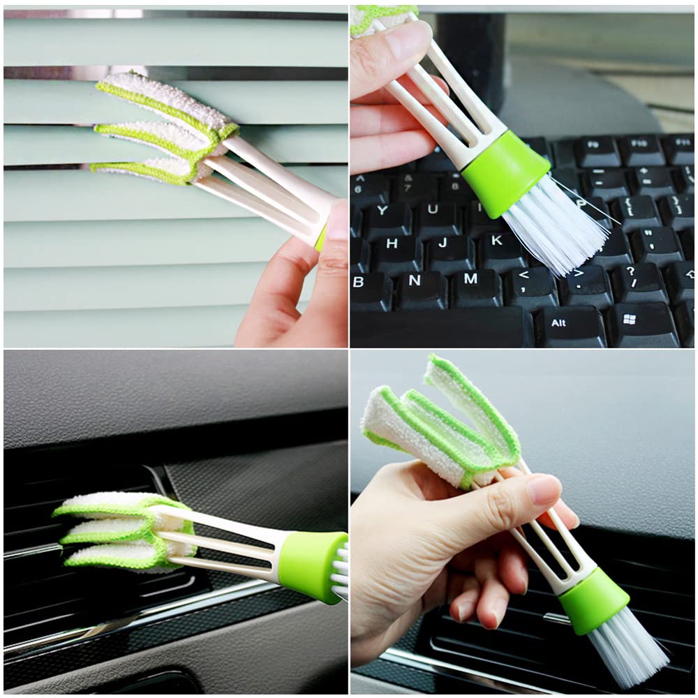 3-in-1 dual-end cleaning brush for dusting and gaps Main image