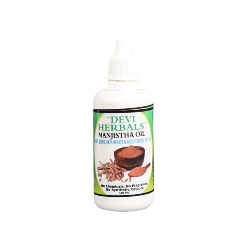 Generic Devi Herbal Manjistha 50 ML Oil - Natural, Anti-Aging And Breathable Hair Oil Secondary image