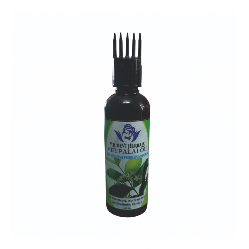 Generic Devi Herbal Vetpalai 100 ML Oil - Anti-Dandruff And Psoriasis Relief Oil Main image